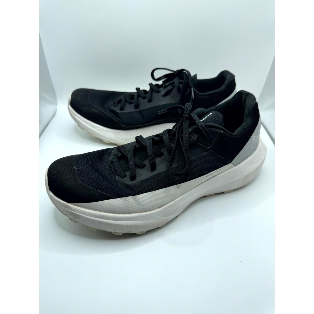 Arc'teryx Norvan Mens 8.5 Sneaker Black Mesh Low Top Lace Up Trail Running Shoes